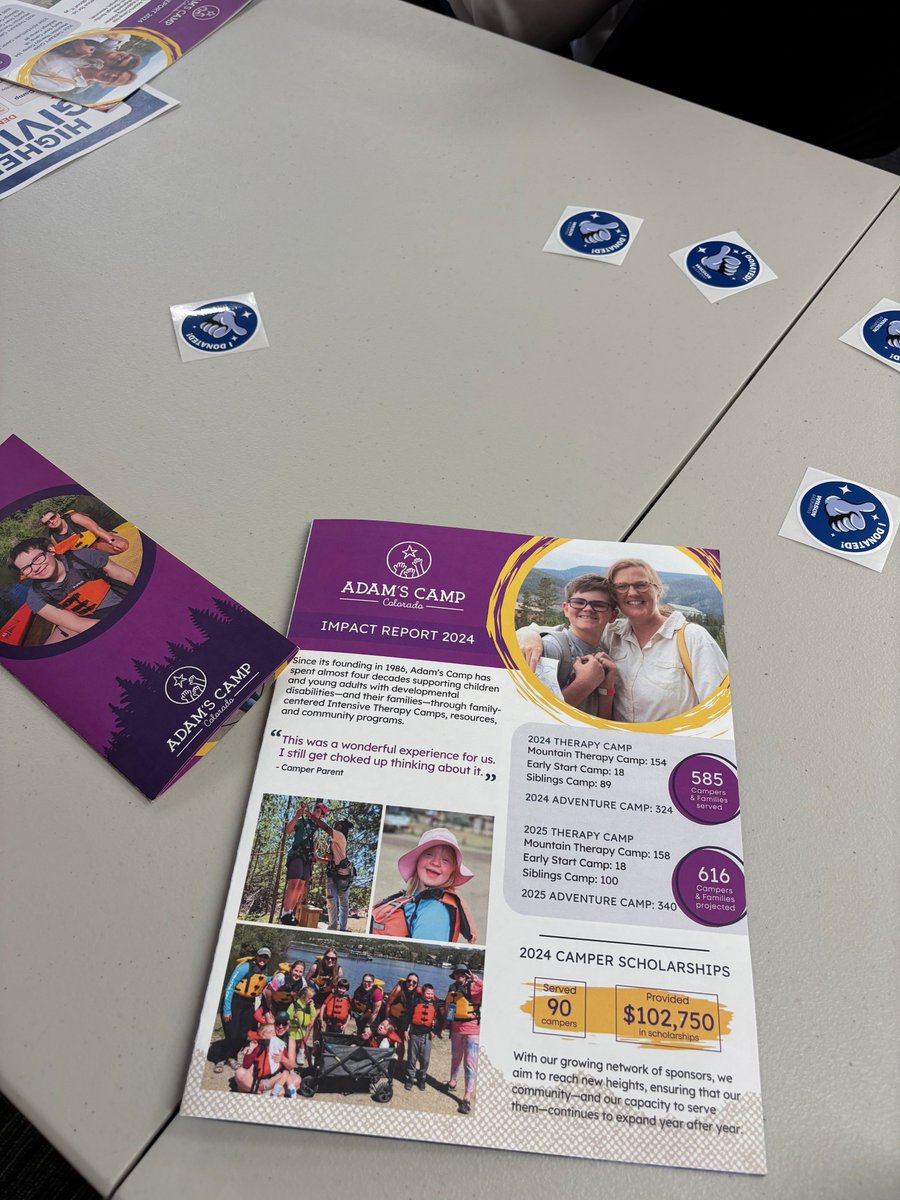 This season of gratitude, we’re thankful for the impact of our new philanthropy program, Higher Giving. Our Denver office supported Adams Camp, helping children and families with special needs. We’re proud to build bridges in our communities. 💙 #HigherGiving #Community