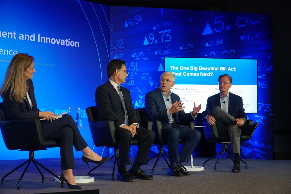 Streamlining permitting and cutting government red tape is a key priority for America’s electric companies and was the focus of a panel discussion this morning featuring EEI President and CEO Drew Maloney, The Honorable @ericcantor, and <a href="/AmerenCorp/">Ameren Corporation</a> President and CEO Marty Lyons.