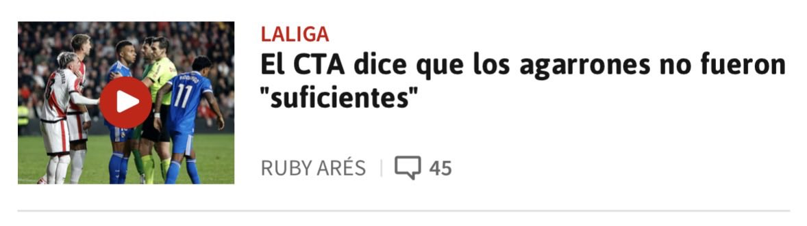 El <a href="/CTARFEF/">CTA</a> dice los agarrones no fueron suficientes, también deberían haber amarrado a <a href="/thibautcourtois/">Thibaut Courtois</a> a la portería.
#mafiaCTA #Negreira #negreiros