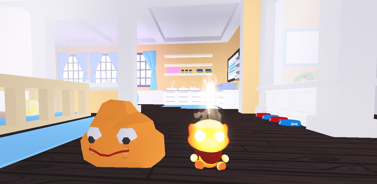 Almost completed the Fantastic 4 set in Adopt Me... just need a wiggly man!! 🤏😊