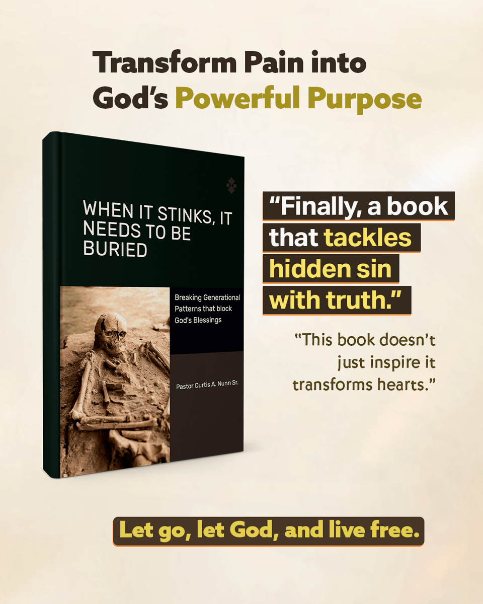God can’t bless what we refuse to release. Learn how to face unresolved pain, take responsibility, and step out of the shadows into divine purpose and abundant grace. By Curtis A. Nunn Sr.

Available on - kingdomenterprises.carrd.co
