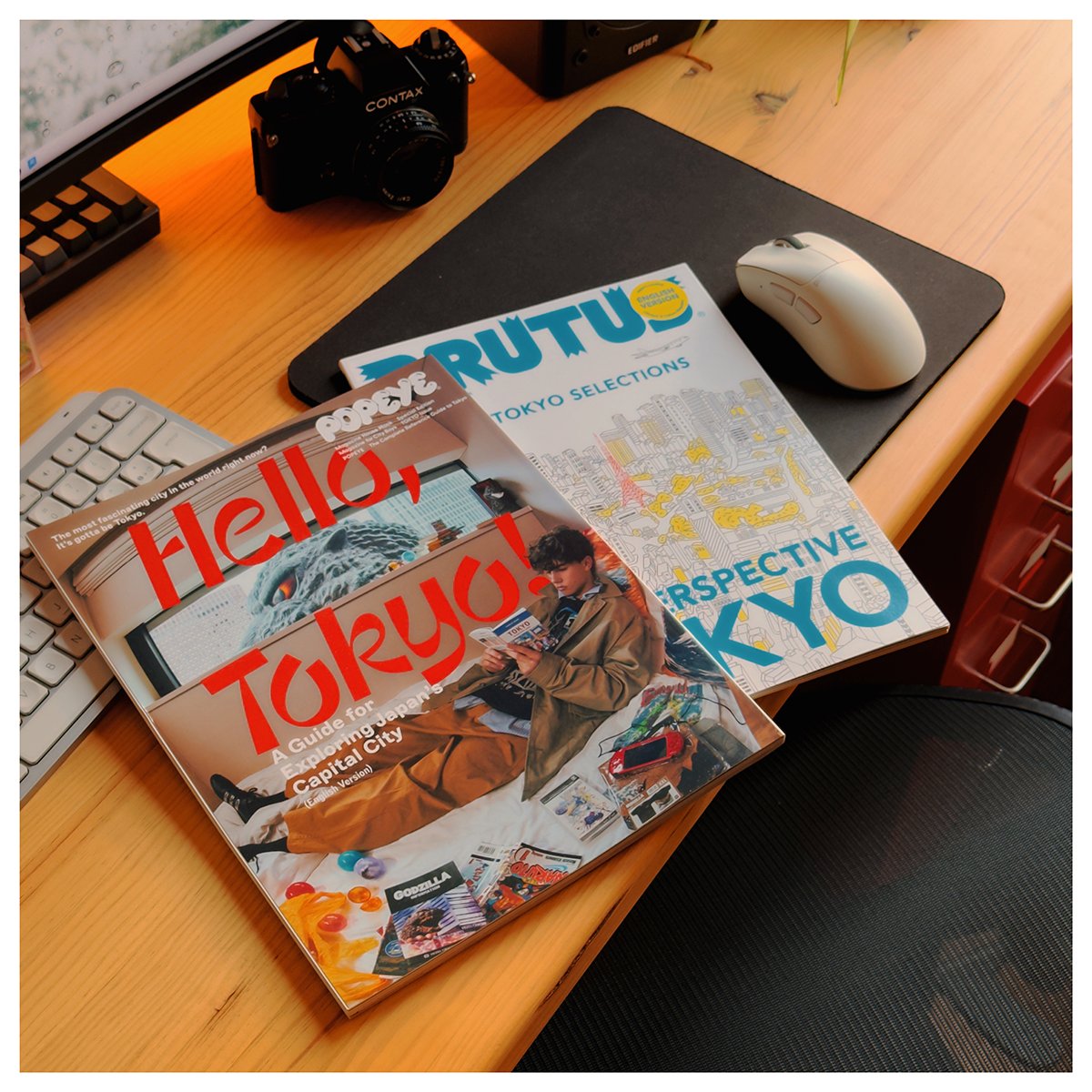 I’ve always been fascinated by Japanese magazines like Popeye and Brutus, so finding this special English issue with guides for exploring Tokyo made me ridiculously happy.