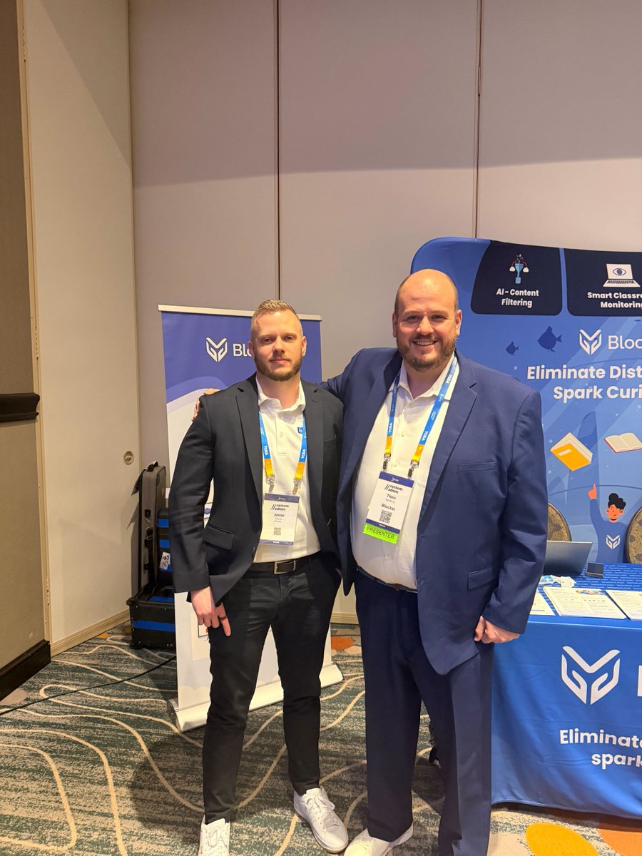 Here are a few photos from our session and booth at TCEA SysAdmin! 📸😊
We loved meeting everyone and walking through what Blocksi can do. 
#TCEA #innovation #digitaledu #edtech <a href="/TCEA/">TCEA</a>