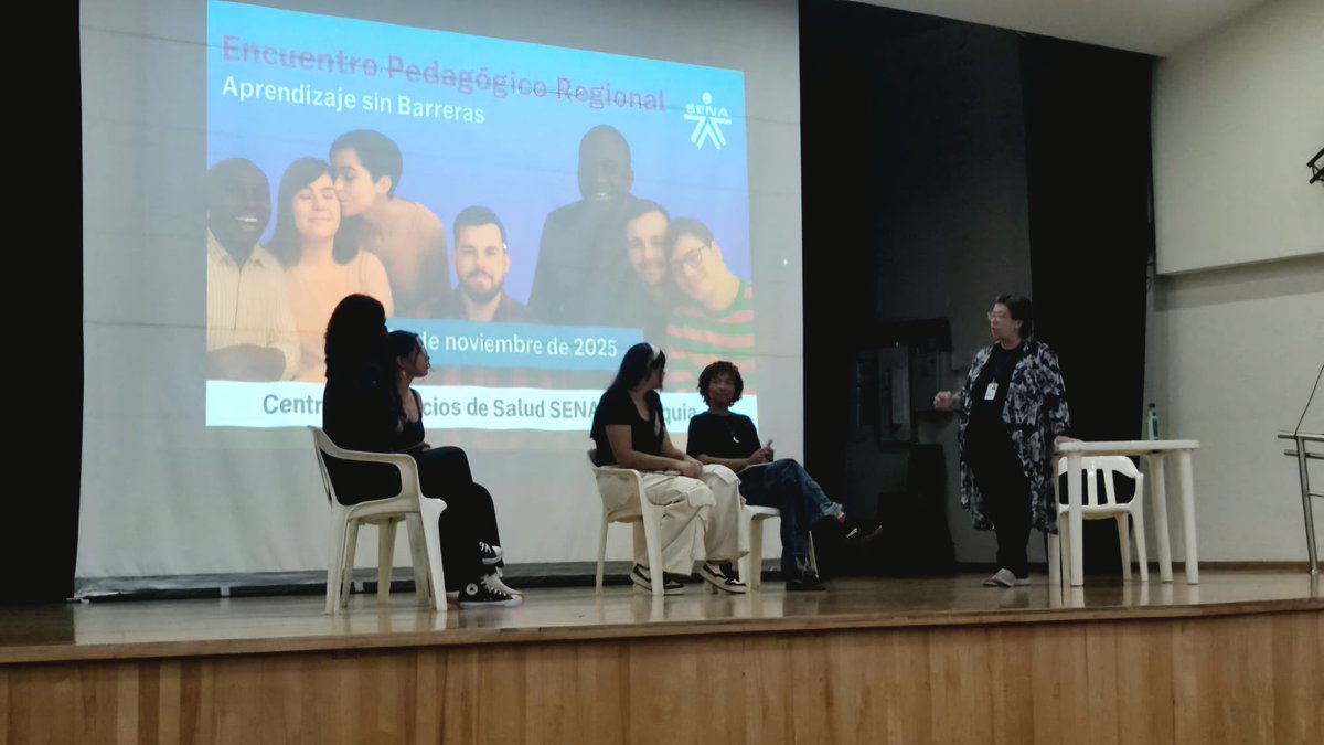 SENA_Antioquia's tweet image. El Centro de Servicios de Salud realizó el Encuentro Regional Pedagógico, un espacio para fortalecer las competencias de nuestros instructores y reafirmar el compromiso con la formación integral y la calidad educativa. 💚

#SENAAntioquia #FormaciónQueTransforma #SENAEnAcción