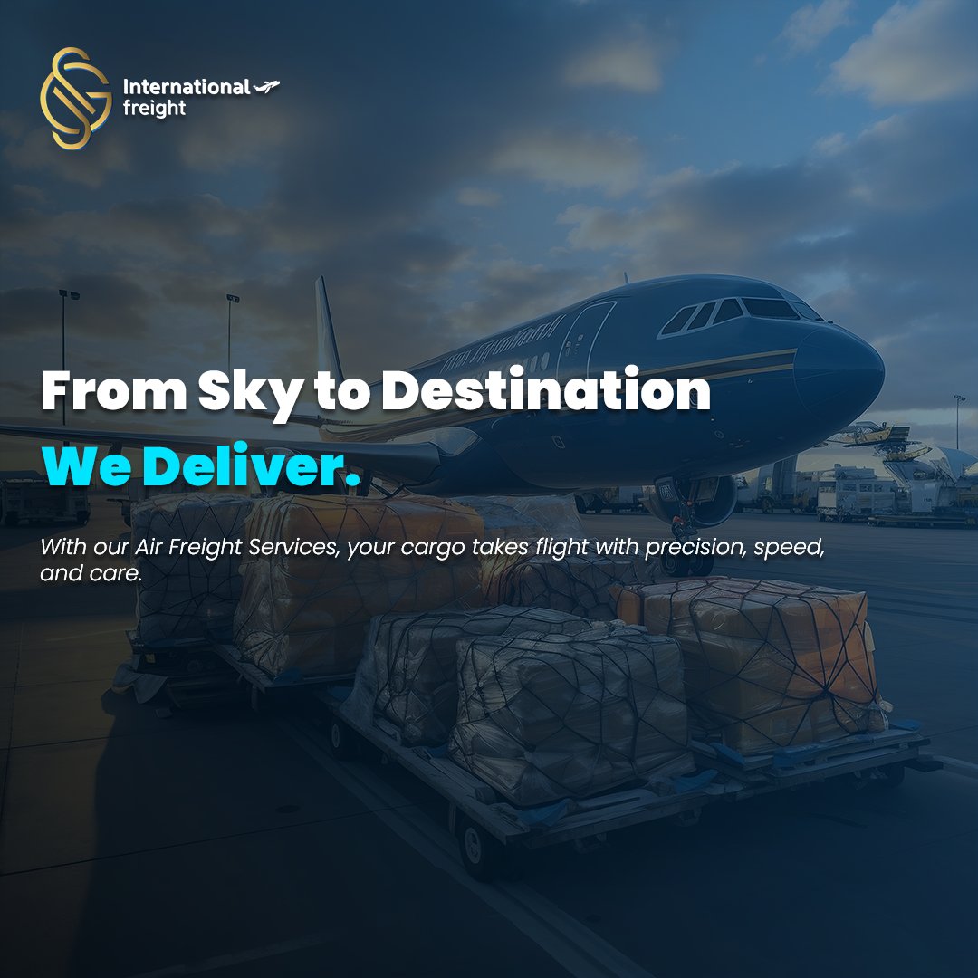 sreeguruin88891's tweet image. Connecting continents, empowering trade, and keeping your supply chain flying high.
Air Freight made simple, secure, and on schedule. ✈️
#ReliableDelivery #ShippingMadeEasy