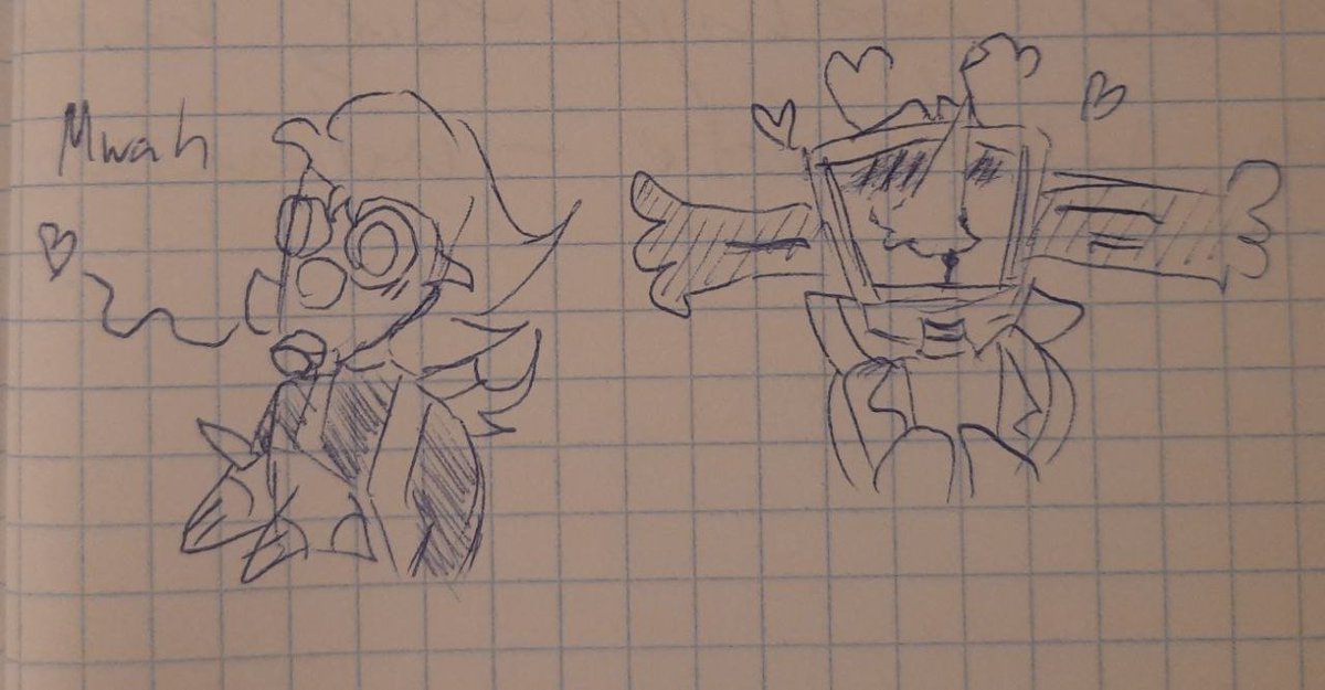 pseudosci_rave's tweet photo. Some sketches from the notebook that I like :> #rebrandingAU #steamgrave #spamtenna https://t.co/xUl8mSlThp