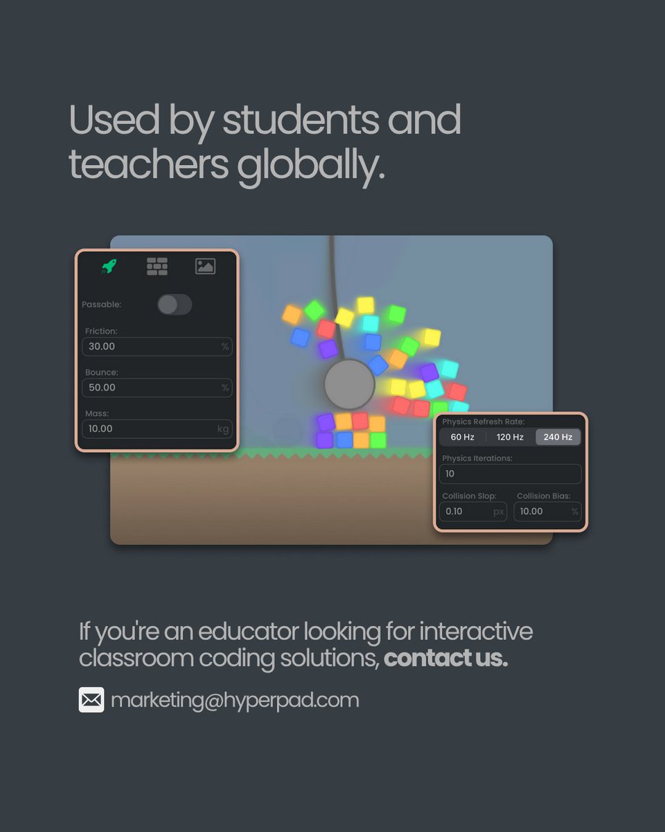 hyperPadApp's tweet image. Empower your classroom with creation.

Perfect for Apple school classrooms with iPads that have robust EdTech programs. 

We are accessible and powerful, priced competitively.

Check us out on iPad. 🚀📱✨

#EdTech #iPad #Education #AppleEDU #K12 #teacher