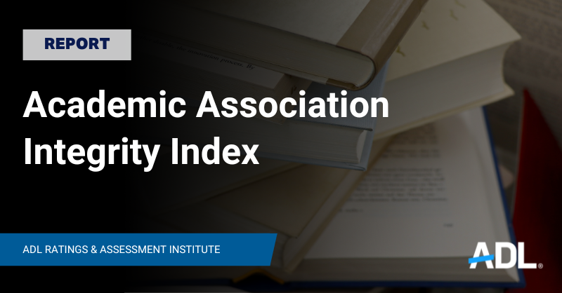 "Professional academic associations are supposed to be spaces where scholars advance knowledge and support each other's professional development. Instead, we're seeing these organizations become vehicles for excluding and marginalizing Jewish members." - ADL's <a href="/SJGoodman/">Shira Goodman</a>

Learn