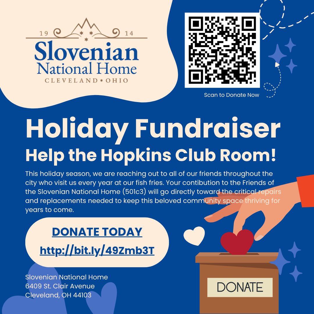 Please considering supporting us this holiday season! Our club room has some much needed, unexpected repairs and replacements! 

paypal.com/donate?campaig…
