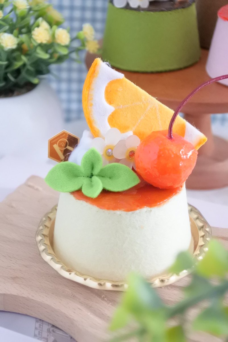 プリン・ア・ラ・モード🍮
#魅惑のプリン展