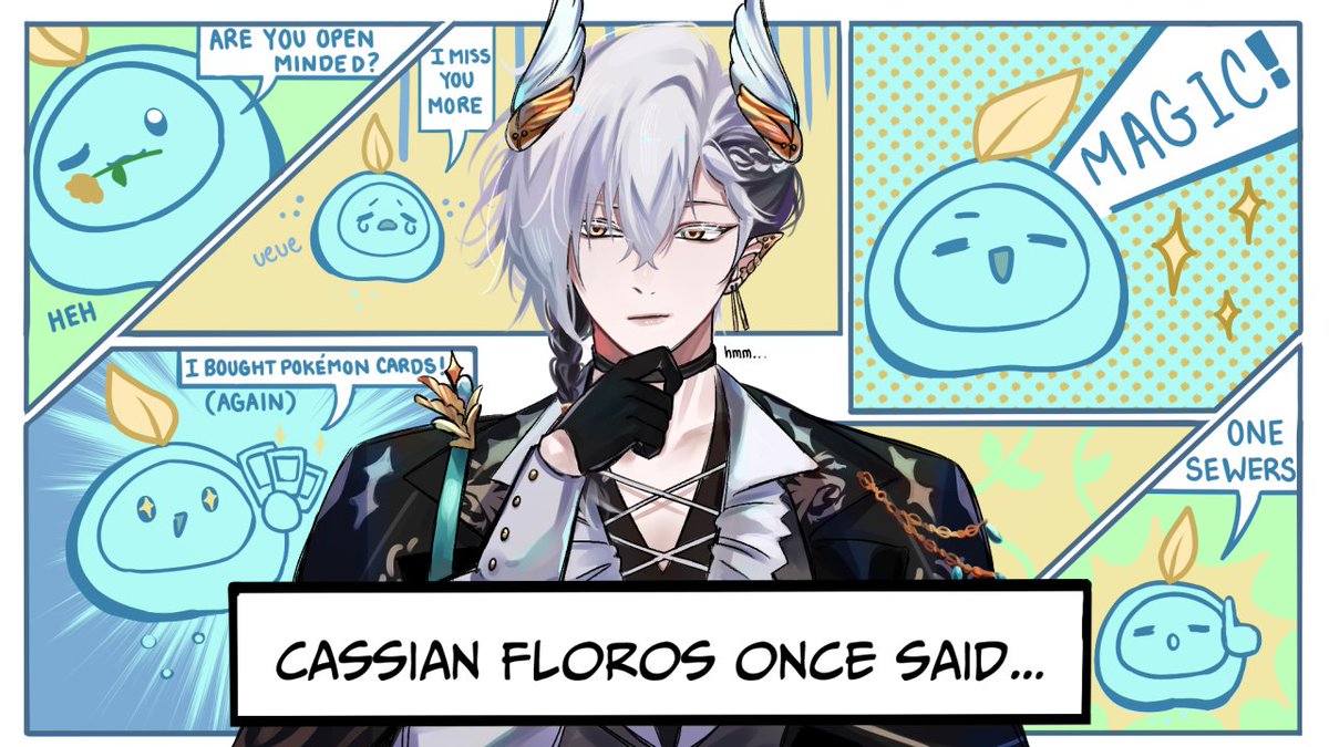 ✧ Surprise 2/3 ✧

To celebrate Cassian Floros on his special day, Dewdrops gathered memorable quotes from our dear elf to make a clip compilation! We hope everyone will enjoy~ 💚

Watch video below ⬇️

#CassCakeDay #ROFLoros