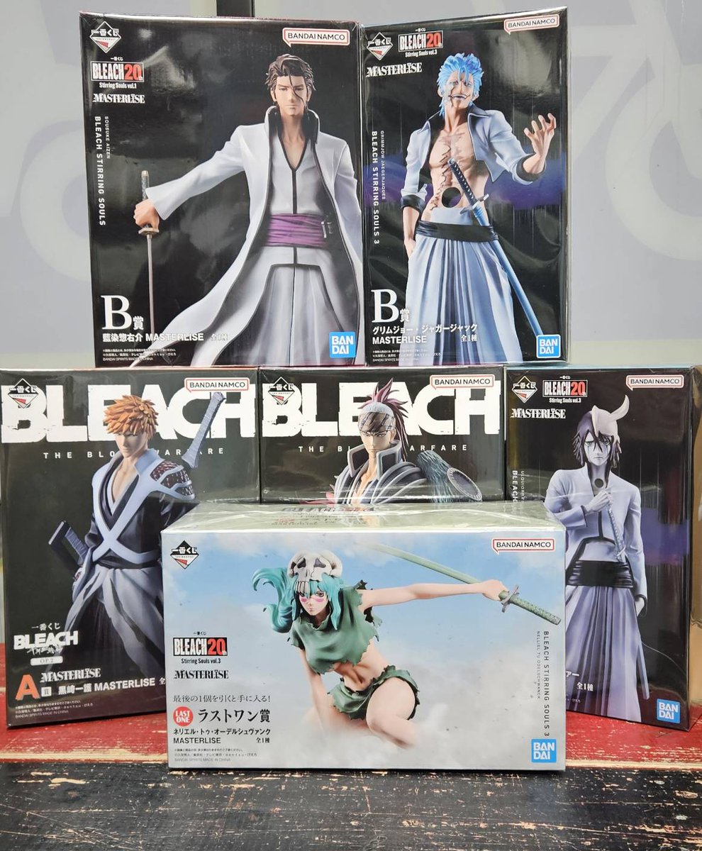 BLEACH 一番くじ フィギュア まとめ売り □人気一番くじ入荷しました‼️‼️‼️‼️#マンガ倉庫太宰府店