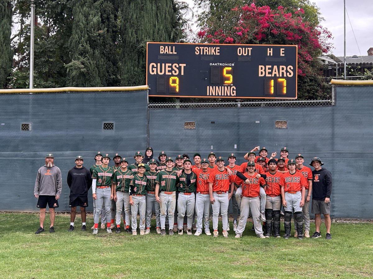 The Orange team gets it done! Great three days of baseball. Next up - the Austin Gorrell Tournament. #BearDown
