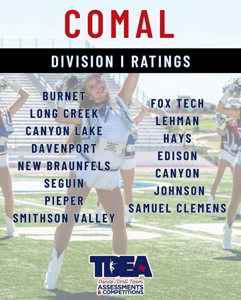 The SHS Starsteppers competed at the TDEA Fall Field Assessment and received a DIVISION ONE rating for their field pom! ⭐️ Special thanks to our choreographer Amanda Roe and our Fine Arts Director, Dr. Parrott for coming out and showing their support! 
#MATADORPRIDE