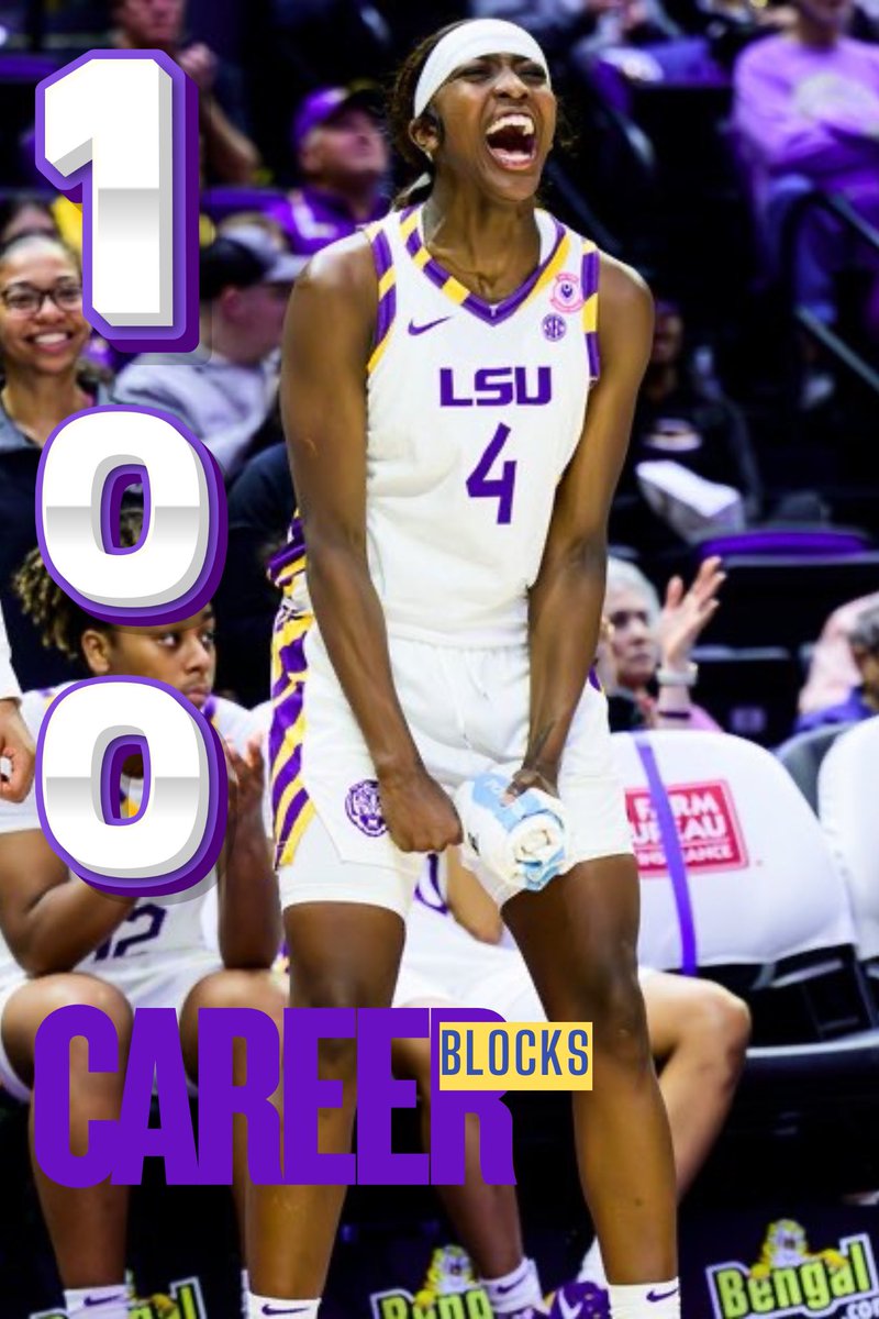100 Career Blocks for Flau’jae Johnson