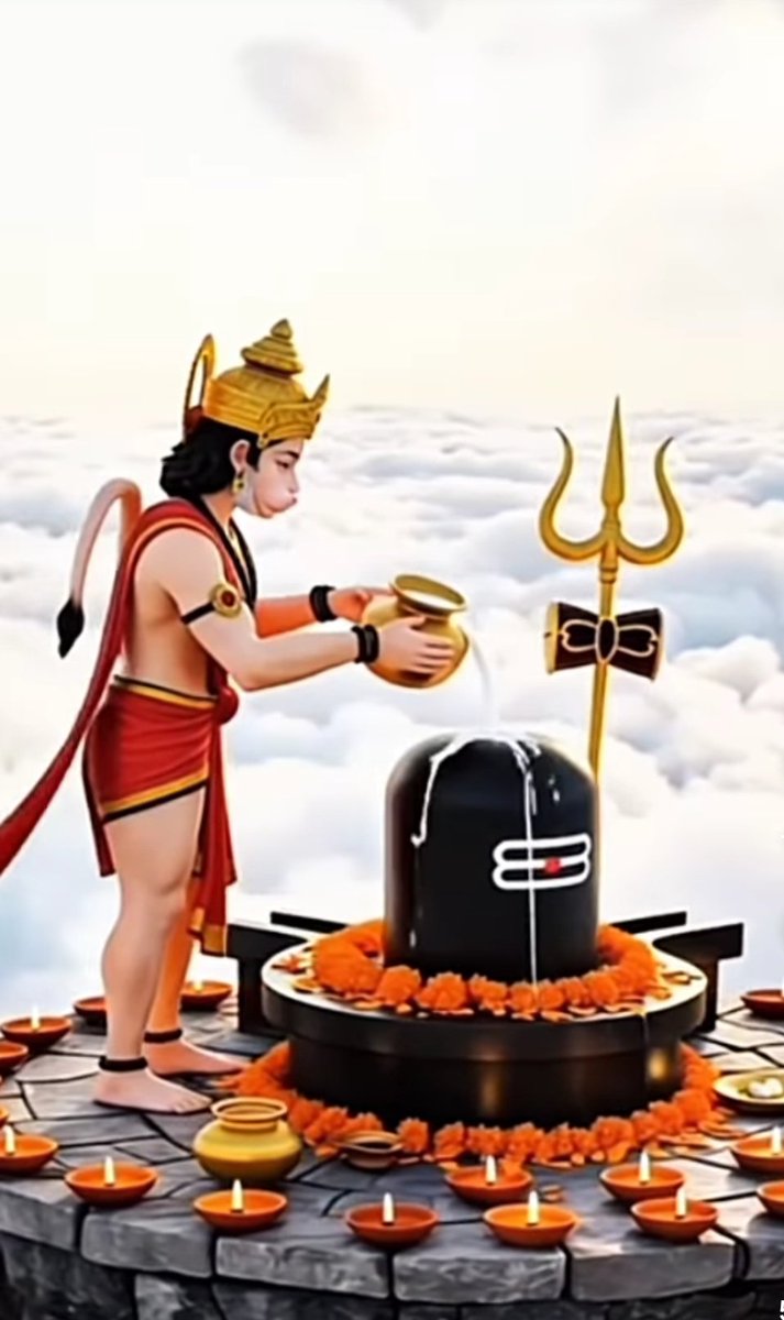 मंगल मूरत राम दुलारे,आन पड़ा अब तेरे द्वारे,
हे बजरंगबली हनुमान कृपा करो है कृपा निधान। 
अपनी दया दृष्टि हम सभी पर बनाये रखना प्रभु। 
सुप्रभात मित्रो। Good morning friend.🙏