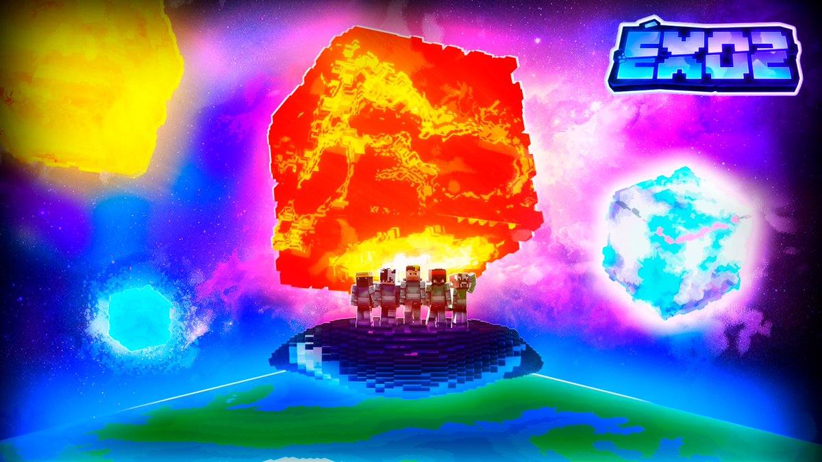 Un pequeño fanart para <a href="/Tortilla_Land/">Éxodos</a>.
#Exodo #Minecraft #blender3D #fanart #exo2