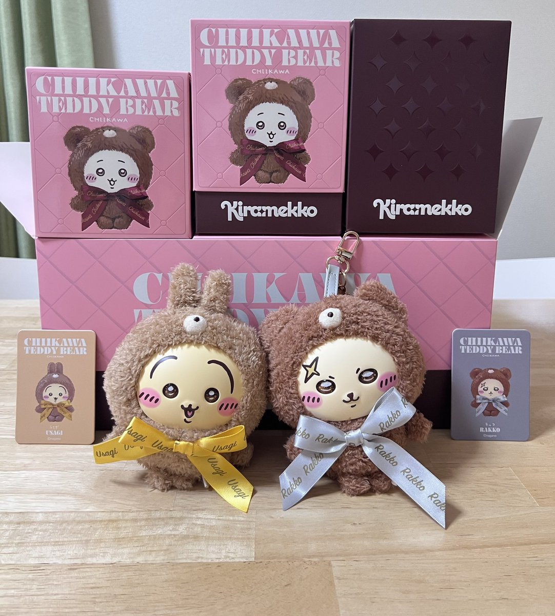 ちいかわ🎀kiramekko🎀 きらめっこ届いたぁぁ🥰🥰🥰 可愛い