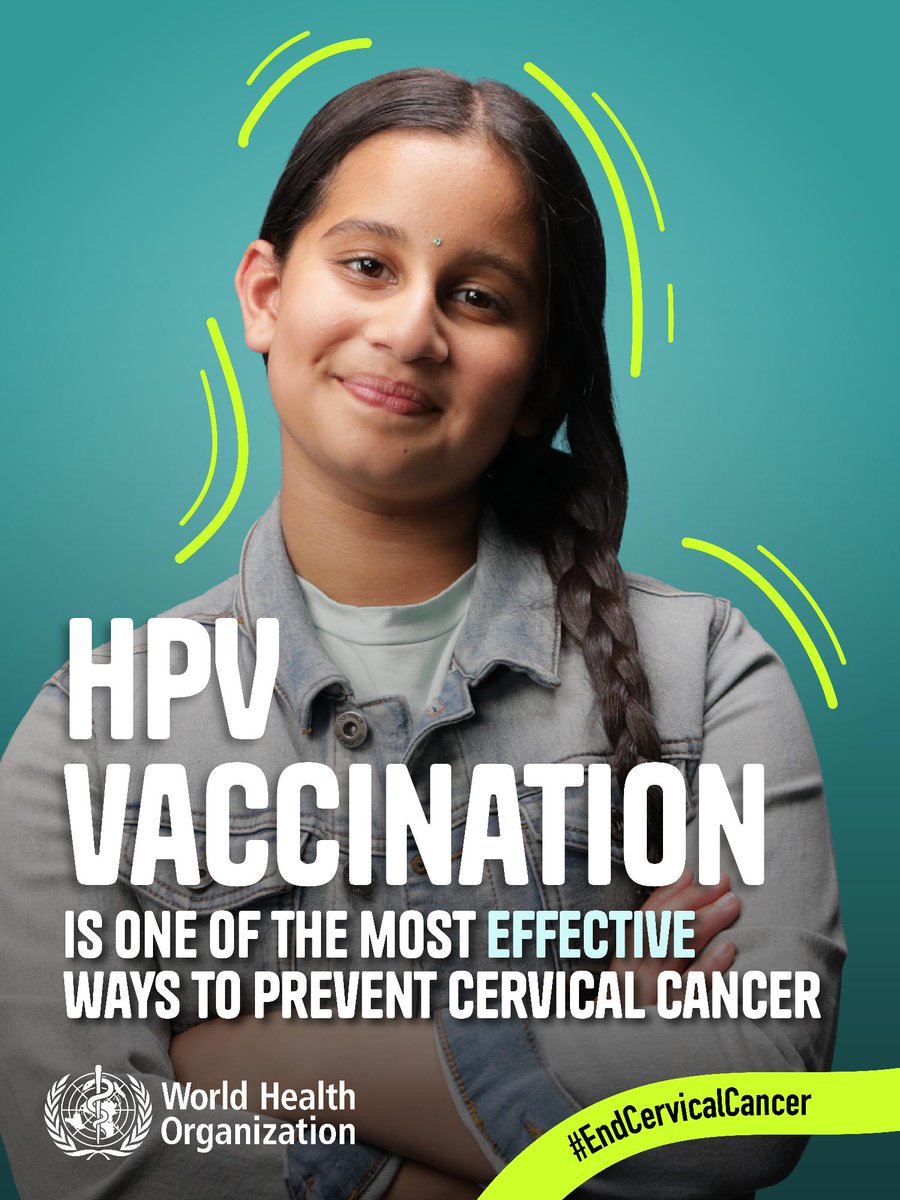 Jhpiego's tweet image. Elimination means reaching everyone — girls, women, and
communities in every setting, including those living with HIV and
persons with disabilities. Equity is not optional, it’s essential. 
@WHO @DrTedros
#EndCervicalCancer #HealthForAl