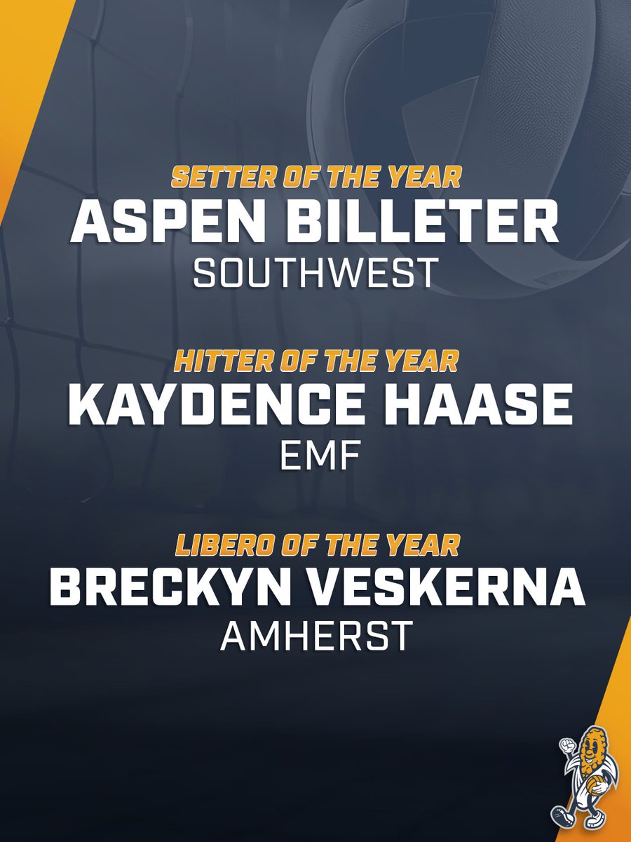 Your NebPreps position award winners for Class D1 🏐

• Aspen Billeter (<a href="/billeter92607/">Aspen Billeter</a>) 
• Kaydence Haase (@kaydence_hasse)
• Breckyn Veskerna