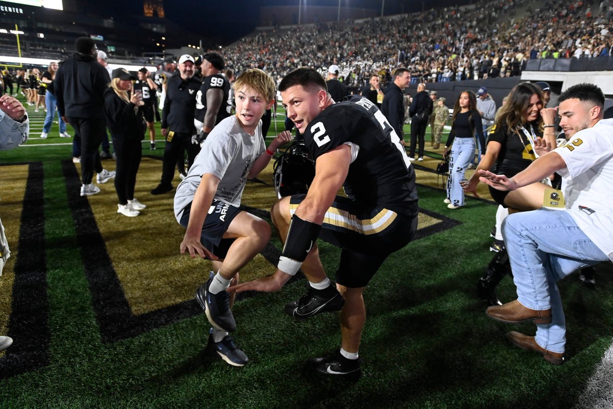 Clark Lea on "Commodore Hour" tonight:

"These seniors deserve to have a stadium filled with Vanderbilt fans. It's not totally eliminated that we could play a home playoff game, but this could be the last chance you get to see Diego Pavia at FirstBank Stadium."