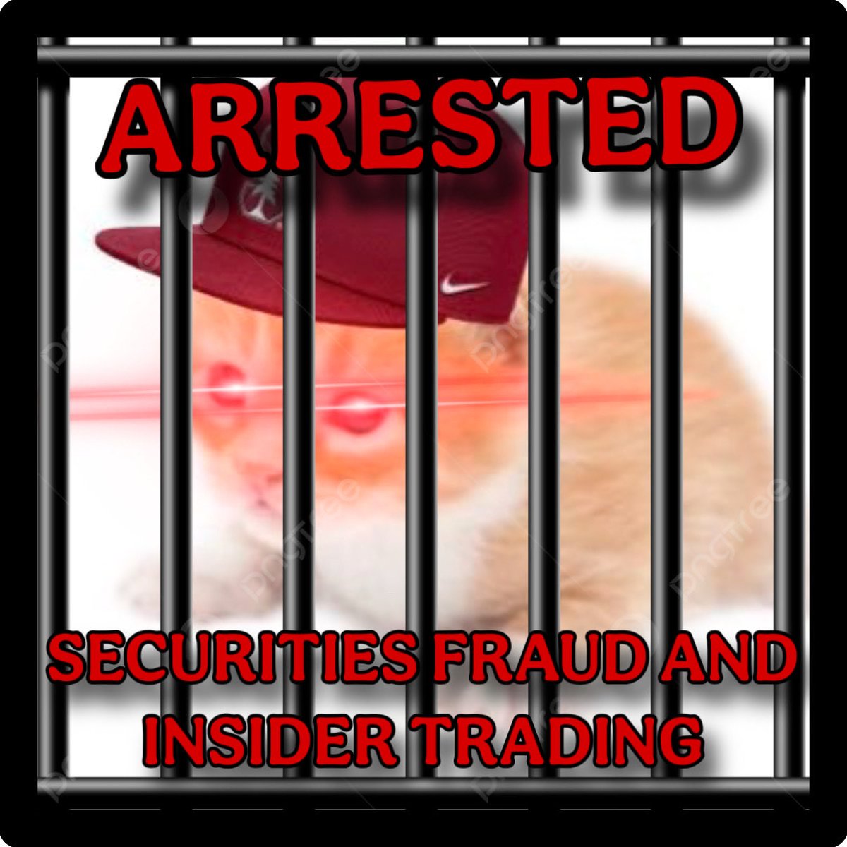 C7ISRpenguin's tweet image. BREAKING NEWS: @stanfordgarycat is out for Big Game after being ARRESTED and CHARGED with SECURITIES FRAUD and INSIDER TRADING