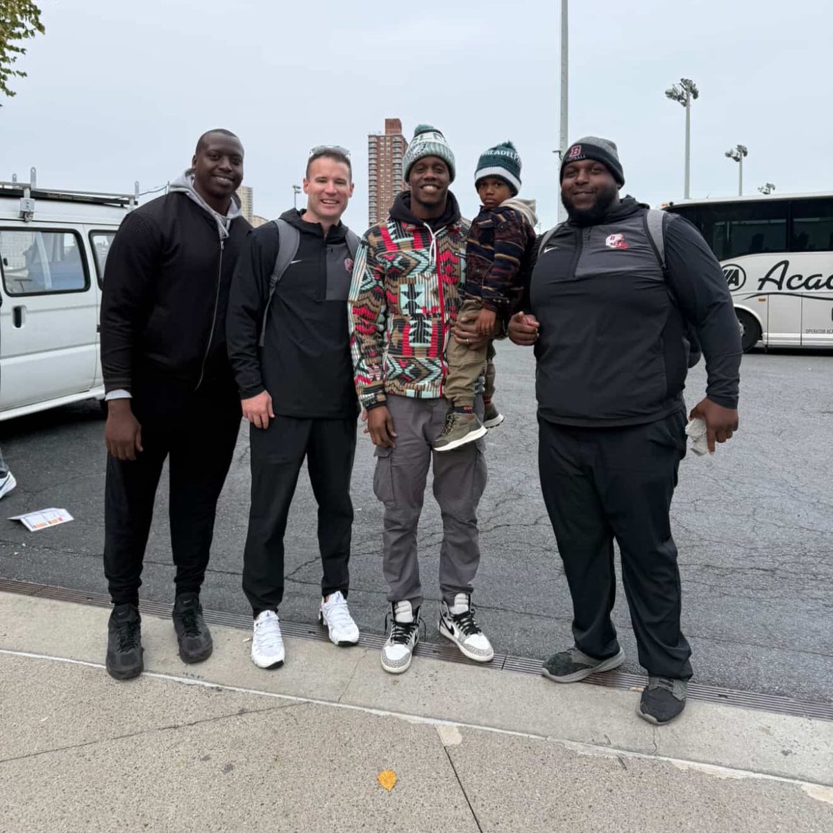 Grateful for my <a href="/BCFootball/">Boston College Football</a> teammates who showed up to support us in New York City

Brotherhood lasts forever. 🙏🦅
