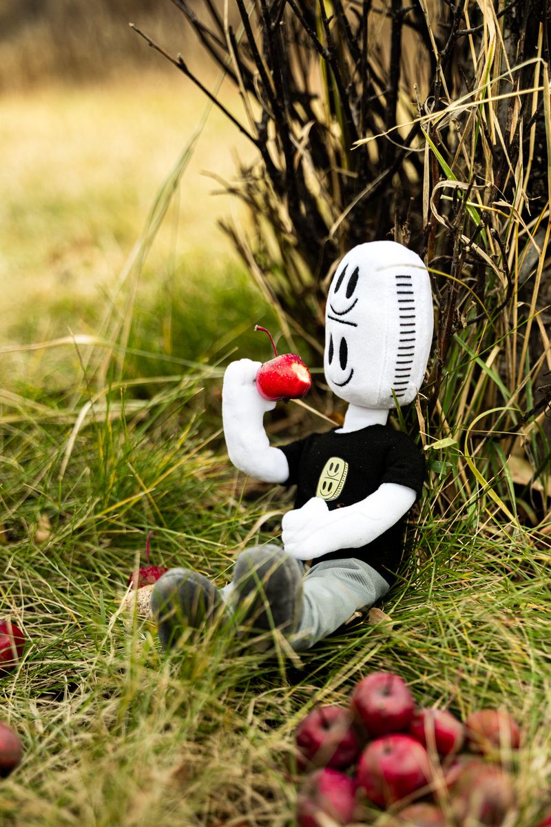Dom gathers as many apples as he can carry and settles at the base of the tree. With his hunger finally satisfied, he lets out a long sigh of relief. For the first time since waking up in this strange world, Dom can finally rest.