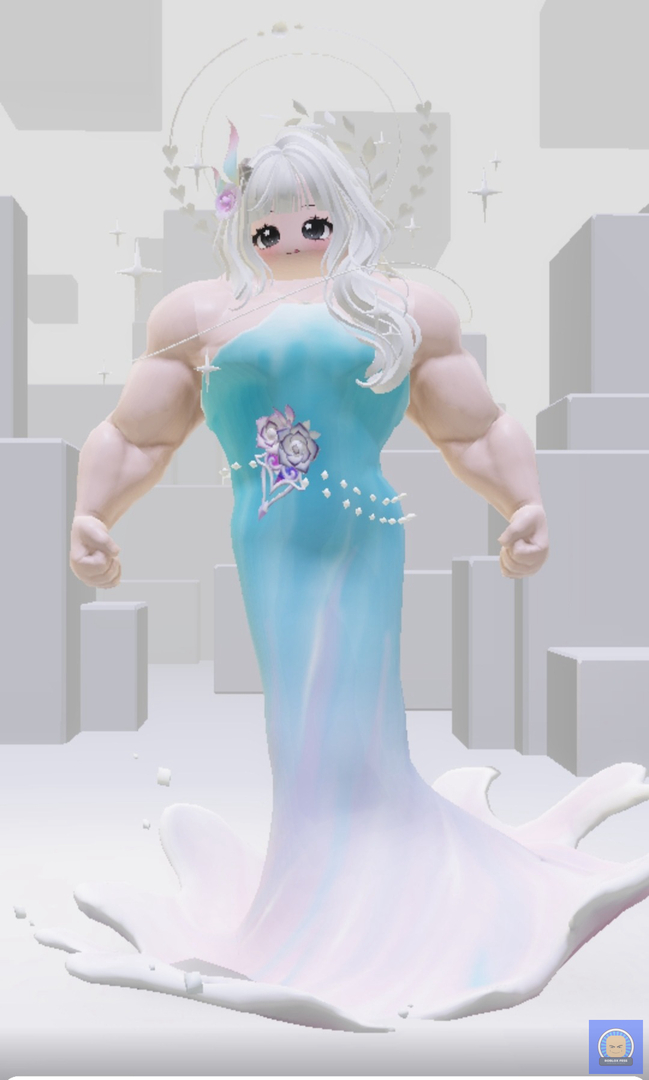 roblox_fess's tweet image. !roblox hari ini adek dapet dress gratisan, lucu ga mas?