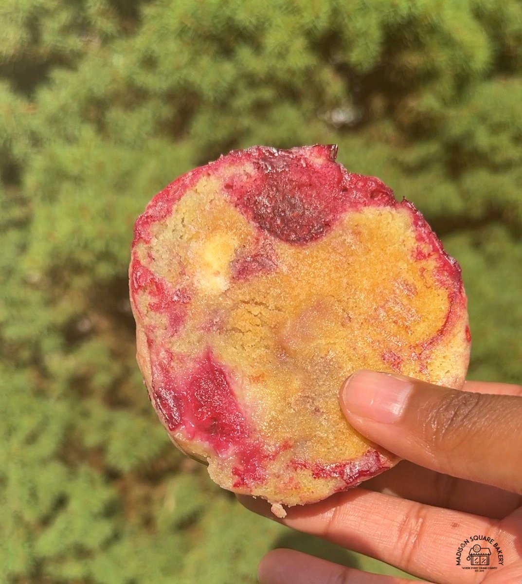 MadisonSqBakery's tweet image. When we say we have raspberry cookies, we mean it! Raspberry in every bite!