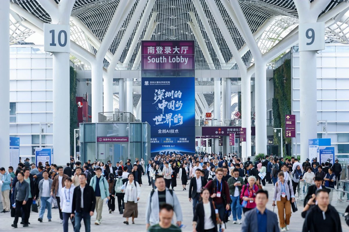 ShanghaiEye's tweet photo. 🇨🇳The 27th #China Hi-Tech Fair (#CHTF) – a major national tech exhibition – wrapped up in Shenzhen, securing 1,023 matching/investment projects with intended deals over 170 billion yuan (≈$24B).
#ChineseHiTech #CHTF2025 #ShenzhenTech #InnovationHub https://t.co/KiByytaWTT