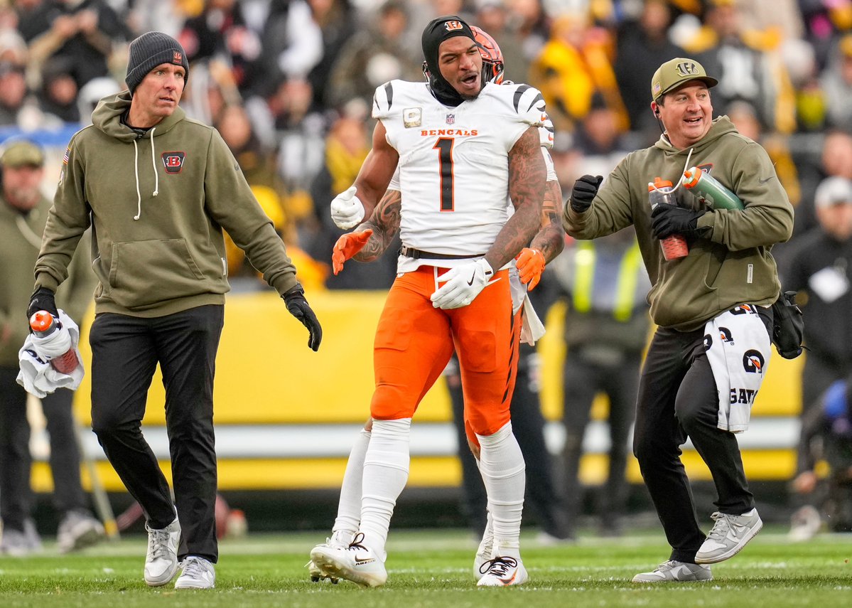 UnderdogNFL's tweet image. Rap: Ja&apos;Marr Chase to argue in appeal of 1-game suspension that if he would have spit on Jalen Ramsey, he would have spit in his face instead of on ground or on jersey.