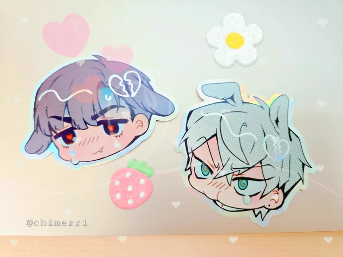 Shiny new stickers~