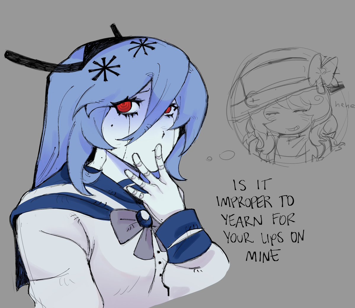 self indulgent doodle