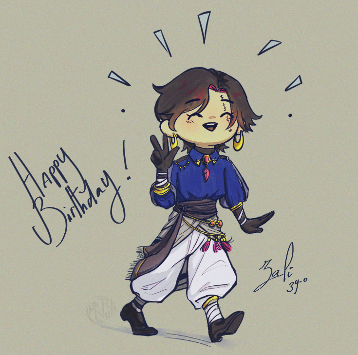 Alshat7Draw's tweet photo. Happy birthday Zali ! Thanks for the fun streams and collabs, and the amazing new cover !! Hope you have lots more fun in Japan and streaming this coming year !

#ZaliBirthday2025 #zalillust https://t.co/Ti0piQnPNs
