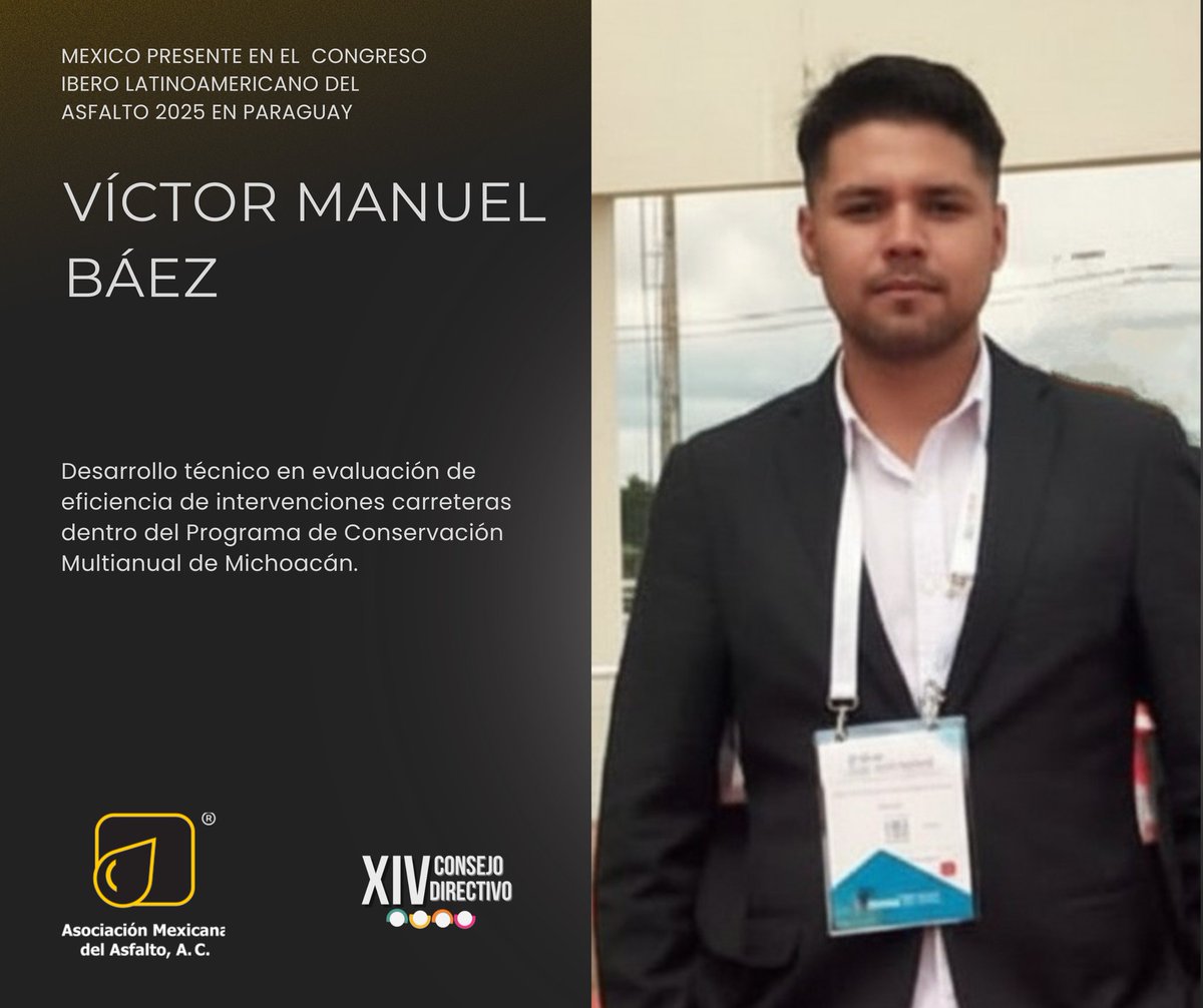 AMAACmx's tweet image. 🇲🇽El análisis técnico de Víctor Manuel Báez sobre eficiencia de intervenciones carreteras aporta valor real al desarrollo vial del país.
En AMAAC reconocemos su trabajo y visión.

#AMAAC #IngenieríaVial