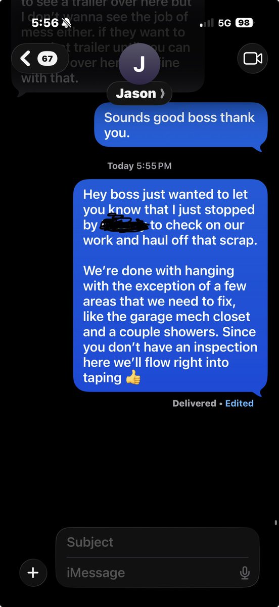 Jaredkotter's tweet image. Another best practice that lands me a TON of reoccurring work:
OVER COMMUNICATING.

If it’s relevant, especially to timelines, it’s not annoying, it’s impressive.