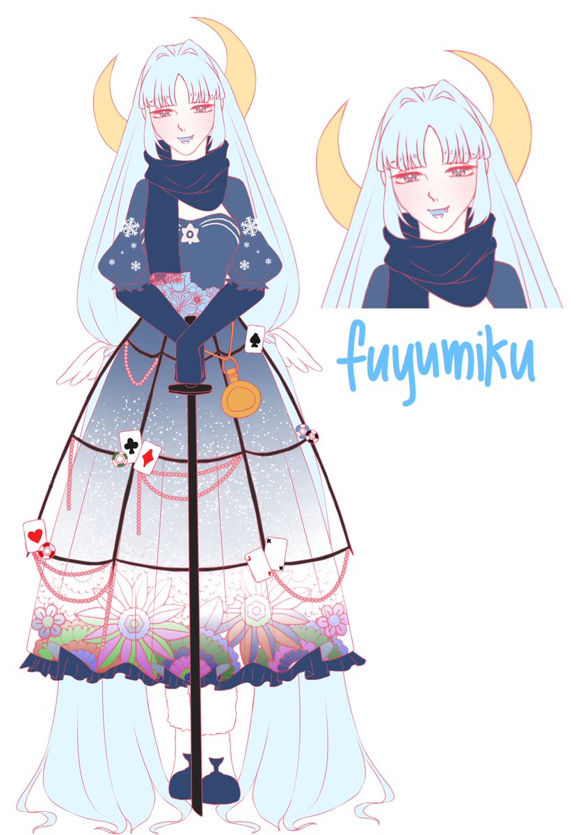 fragariiaaa's tweet image. sorry my creative juices are not working atm🥀🥀🥀 just want to do my take for fuyumiku before hell week starts again❤️‍🩹