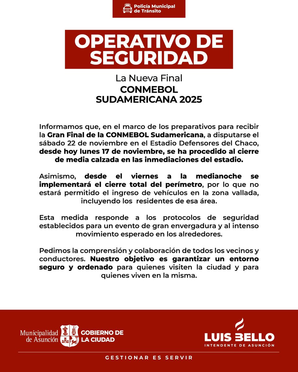 Municipalidad de Asunción tweet media