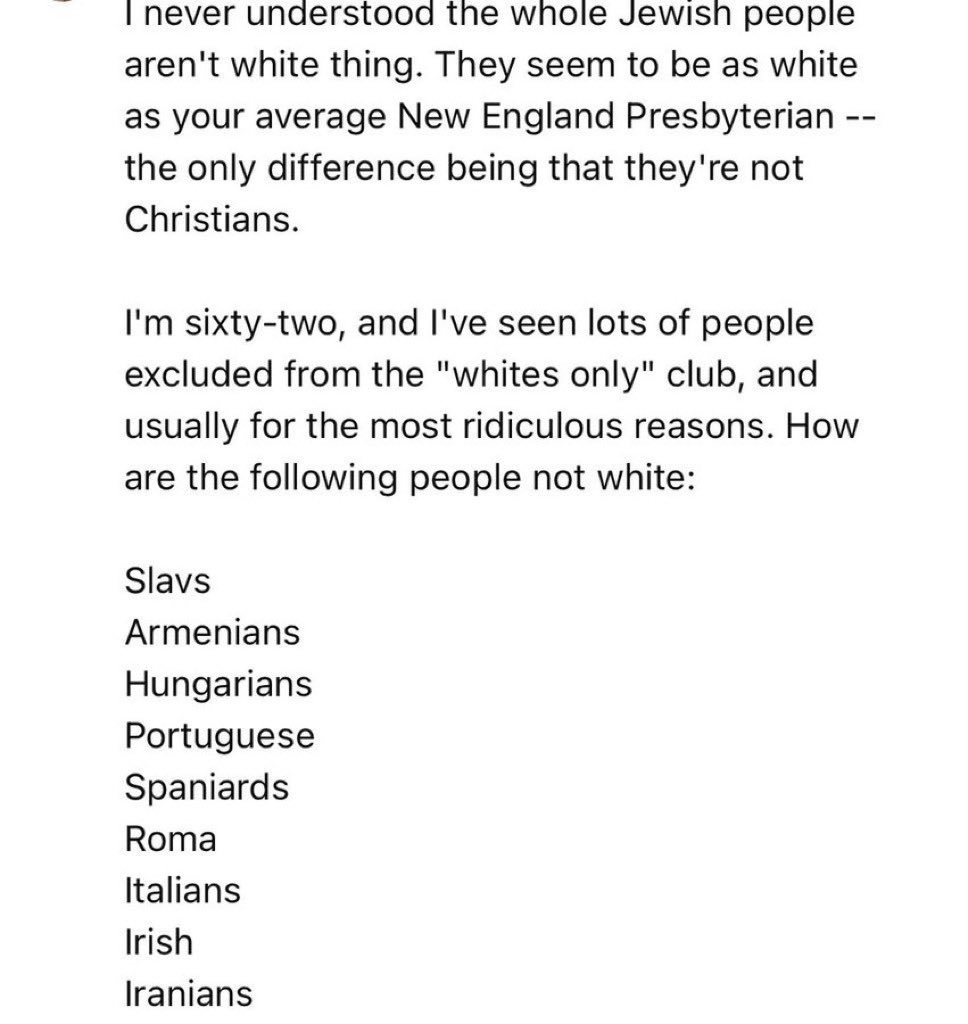 GolliKakShek's tweet image. MOSTLY TRUE,ONLY WASPs can be WHITE!Saying THIS AS A BLACK!😎