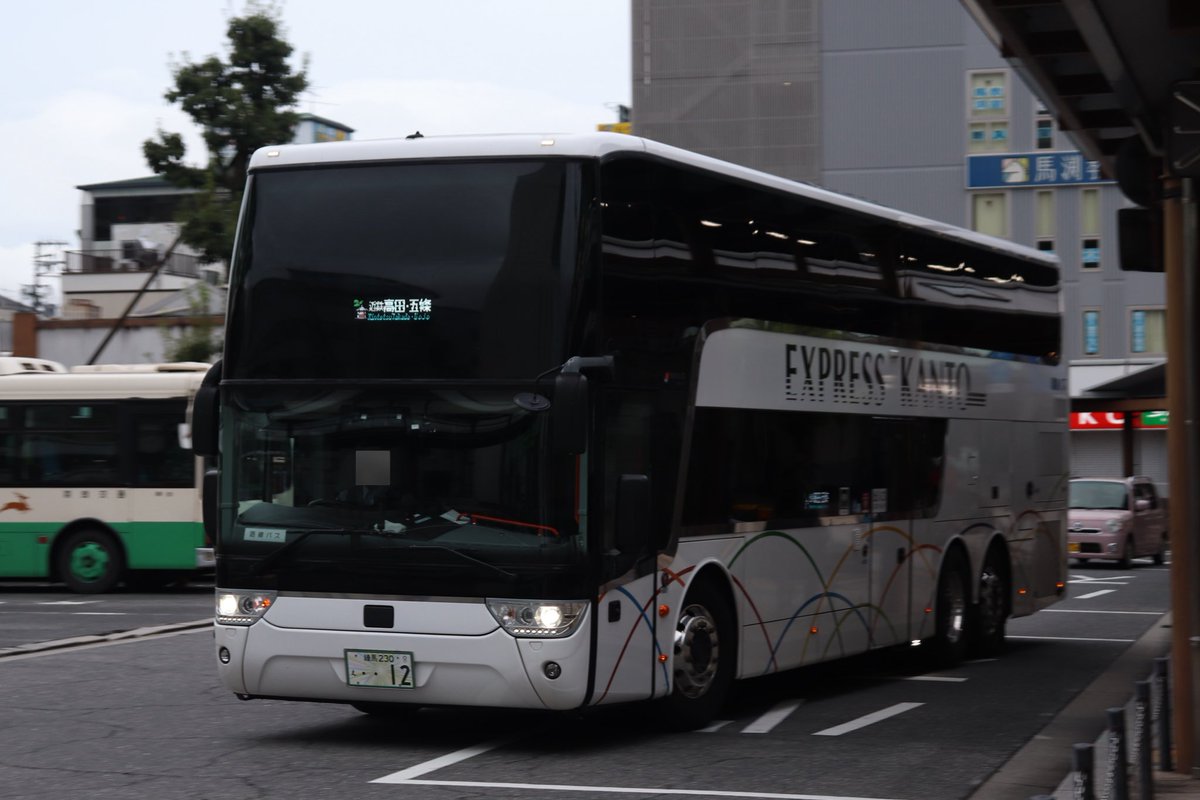 関東バス 12号車 スカニア TDX24 2021年式 アストロメガ 大和高田駅