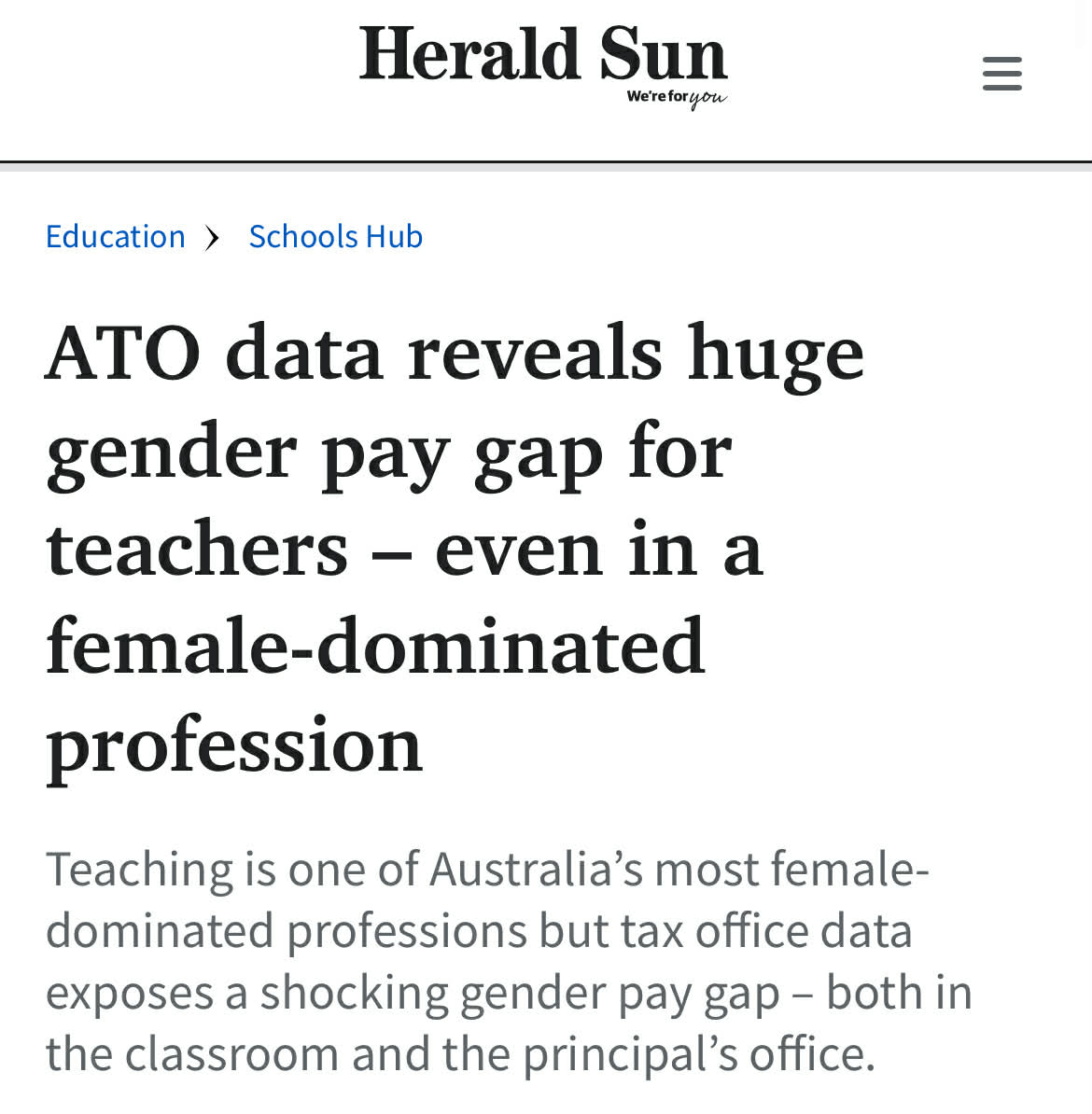 "Addressing this gap requires fixing the structural barriers that limit women’s career progression including excessive workloads, insecure employment, access to mentoring, and the lack of time and support for leadership development."