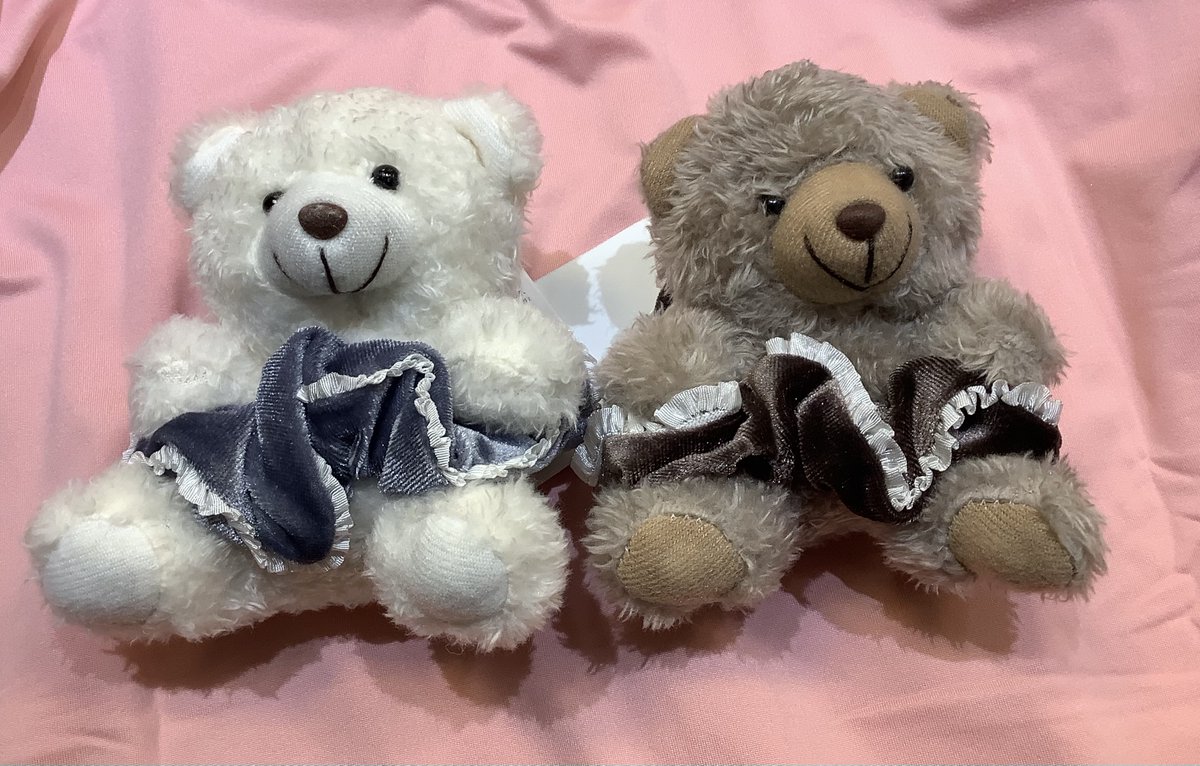 🐻新商品🐻 ふわふわ可愛いくまのぬいぐるみキーホルダーが新しく入荷