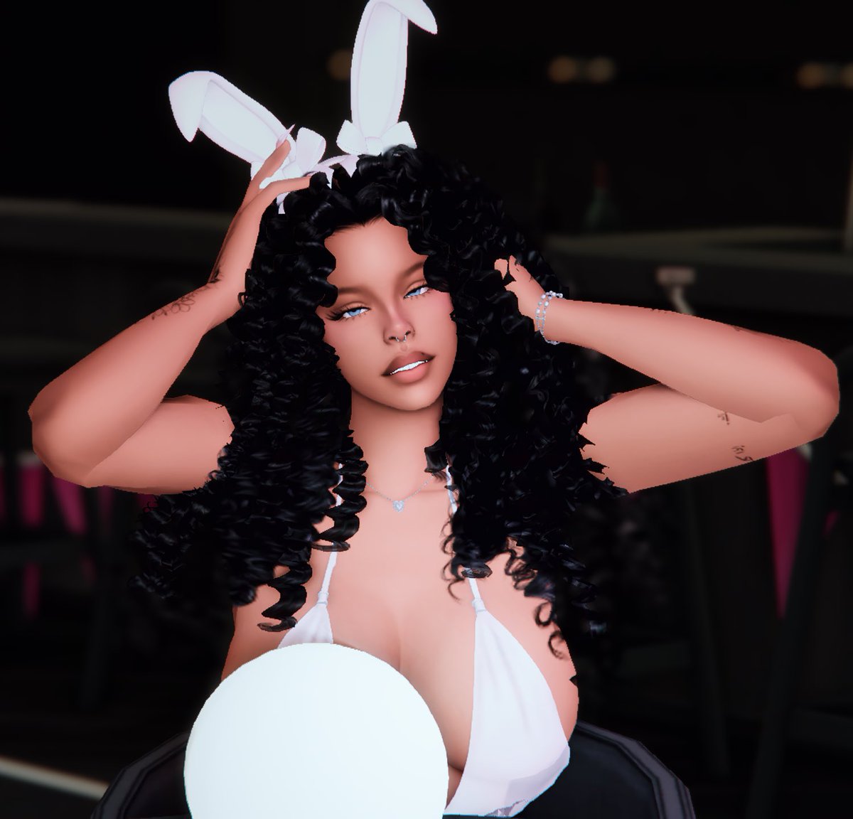 solarsimss's tweet image. i mean i’m absolutely crazy about her .. #showusyoursims