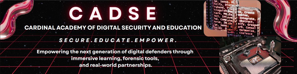 Digital Forensics Internship
Delaware County High Tech Crimes Unit (HTCU)
11/20/25  2:00–3:00 PM in FB 253

Charles Zimmers and Kristofer Swanson of the Delaware County HTCU will discuss student intern analyst positions. Attend the meeting for more details.