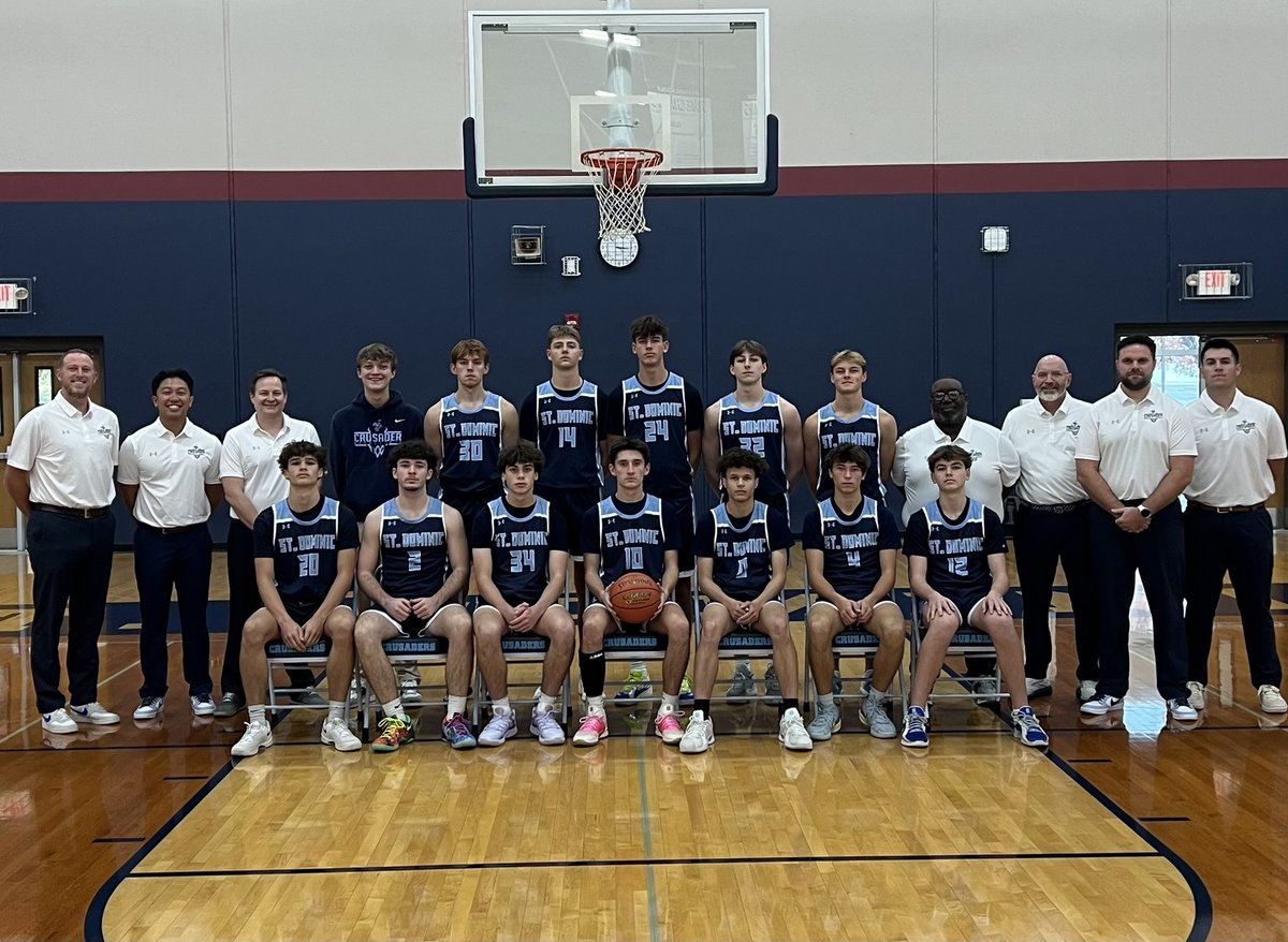 Your 25-26 St. Dominic Varsity Squad!
Let’s go!! 🏀