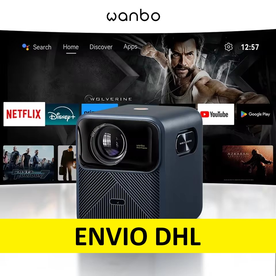 ChinaOferta's tweet image. 🟡 ENVIO DHL ‼️

Wanbo Mozart 1 Pro 2025 |  1200 ANSI - Android 11 - Certificado netflix - Altavoces - HDR10 - 16GB 2GB #Aliexpress #Proyector

💥 Oferta -» 325 US$
✁  Cupón:  AFFMS60
👉 s.click.aliexpress.com/e/_c3WZj5Ff

CUPONAZOS ALIEXPRESS 11-11:
✅ t.me/ChinaOfertasyC…