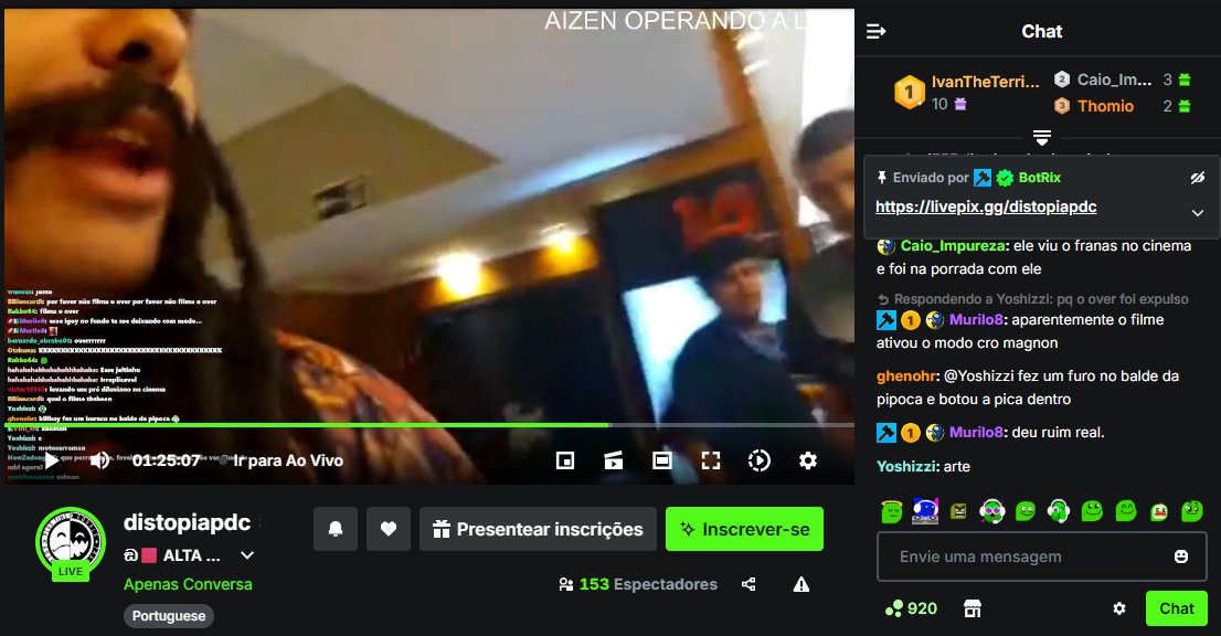 porkazoio's tweet image. KKKKKKKKKKKKKKKKKKKKKKKKKKKKKKKKKKKKKKKKKKKKKKKKKKKKKKKKKKKKK OS CARAS CONSEGUIRAM FILMAR O FILME INTEIRO DE CHAINSAWMAN EM LIVE E NÂO DEU NADA PQP #DistopiaemSP #SoutaoOver