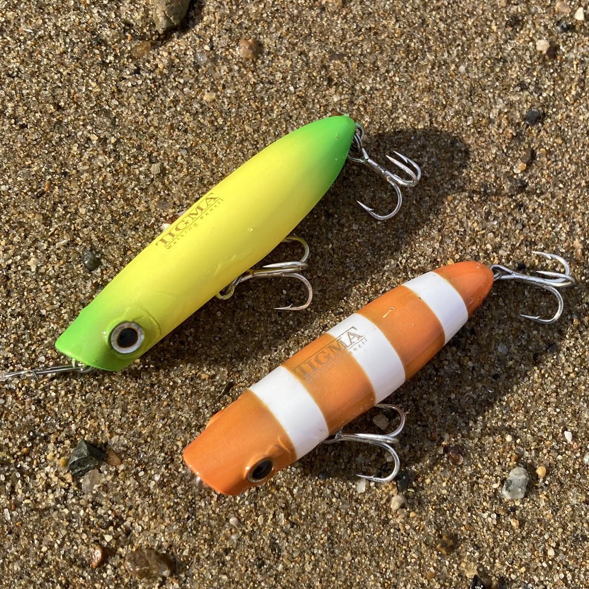 ルアー・フライ tama.T 本日のDETA!!は FIDELITY TIGMA縛りで😆 2発出て1キャッチ 頭を何かに