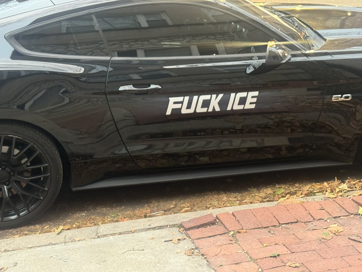 Took me a second to realize this wasn’t a police car…